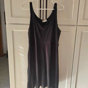 24/7 Maurices Dress Womens Sz Large Sleeveless Black Pull Over